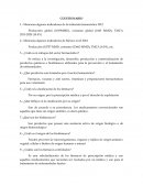 Cuestionario de Farmacéutica