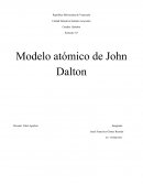 El modelo Atómico de John Dalton