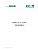 INFORME DE PRÁCTICA PROFESIONAL “EATON INDUSTRIES CHILE SPA