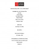 SISTEMATIZACIÓN A UNA COMUNIDAD