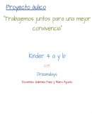 Proyecto - Forma correcta de dirigirse hacia sus compañeros y a sus docentes