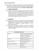 Matriz de posicionamiento - posicionar el producto en el mercado, como una bebida rehidratante de buena calidad