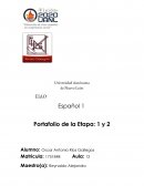 Etapa 1 y 2 Español 1