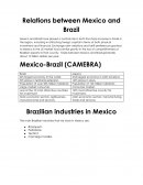 Relaciones entre México y Brasil (ingles)