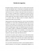 Ensayo Hombre de negocios