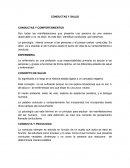 CONDUCTAS Y SALUD CONDUCTAS Y COMPORTAMIENTOS