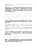 Explique la diferencia entre el pensamiento económico Clásico y el pensamiento económico Keynesiana