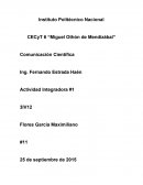 Actividad Integradora Comunicación Científica