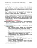 Resumen de lectura de administración financier