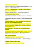 Educación Superior en México