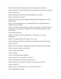 Scrip de llamada de cobranza. Página 3