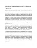 Desde una mirada santiaguina, una herida más