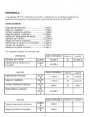 PIAC SISTEMA TRIBUTARIO La empresa AFI S.A.