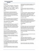 La póliza de soporte