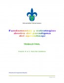 Trabajo final: Paradigmas del Aprendizaje