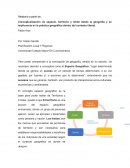Conceptualización de espacio, territorio y límite desde la geografía