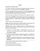 Ejemplo de la Observación de la Anatomía Interna