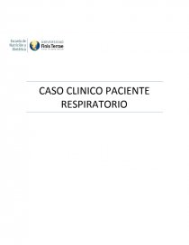 CASO CLINICO PACIENTE RESPIRATORIO. Página 1