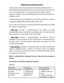 El nuevo Reglamento de Convivencia Escolar