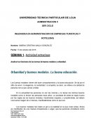 Urbanidad y buenos modales. La buena educación.