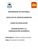 INTRODUCCIÓN A LA COMUNICACIÓN ACADÉMICA