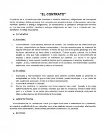 Los convenios: El contrato. Página 1