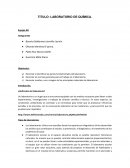 Recordar e identificar las partes fundamentales del laboratorio.