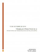 Informe psicológico Mips