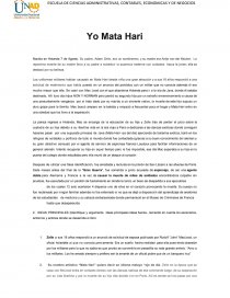 Mata hari. Página 1