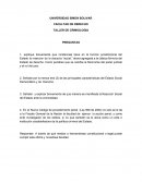 FACULTAD DE DERECHO TALLER DE CRIMIOLOGIA