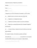 Evaluación de lectura Papelucho casi huérfano