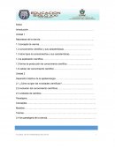 Cual es el Conocimiento cientifíco