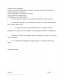 Secuencia didactica para prescolar "dia de muertos"