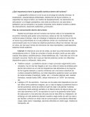 Importancia tiene la geografía turística dentro del turismo