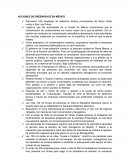 Como son las Acciones de greenpeace en México