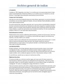 Archivo general de las indias