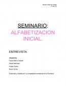 Entrevista y Análisis de “La complejidad conceptual de la Escritura”