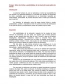 Límites y posibilidades de la educación de los padres