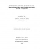 EXPERIENCIAS CON LABORATORIOS DE INGENIERIA CIVIL CASO: UNIVERSIDAD SANTO TOMAS, TUNJA Y LA FORMACION INTEGRAL A PARTIR DE LA CULTURA FISICA