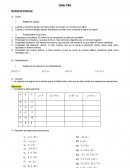 Ejercicios acerca de los Numeros enteros