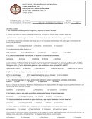 Examen de Geología