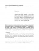 Como son los Actos de disposición para la propia discapacidad