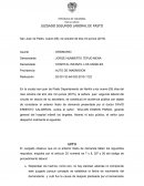 JUZGADO SEGUNDO LABORAL DE PASTO