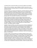 La distinción entre el mundo de las ideas y el mundo de los objetos en los socráticos