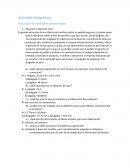 Actividad Evaluación de habilidades desarrolladas