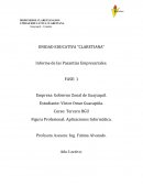 Informe de pasantías empresariales