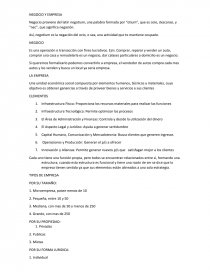 Contabilidad NEGOCIO Y EMPRESA. Página 1