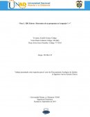 Trabajo Colaborativo Fase 1 Introducción a al Prgramación