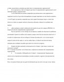 Comportamiento organizacional cuestionario