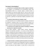 PARA QUE SIRVEN LAS FUNCIONES DE ASESORAMIENTO.